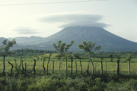 Volcano north of Chinandega