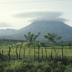 Volcano north of Chinandega