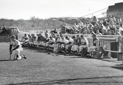 Baseball Team and Spectators