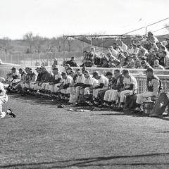 Baseball Team and Spectators