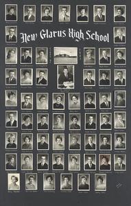 1963 New Glarus High School graduating class