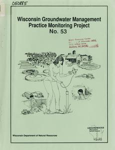 Groundwater quality investigation of selected towns in Jefferson County, Wisconsin