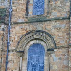 Durham Cathedral windows on north side of nave