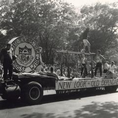 Parade float for Centennial Parade