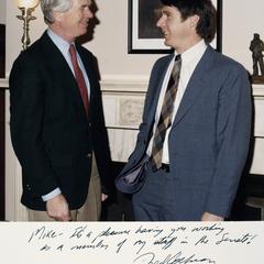 Congressional Fellow Program - Dombeck worked for Senator Cochran as a Congressional Fellow