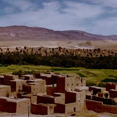 Tinherir, an Oasis Town on the Sahara Side of the Atlas