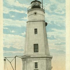 U.S. Light House on breakwater, Ashland, Wis. - 12