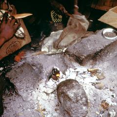 Fire Pit and Tools of Kikuyu Blacksmith