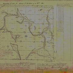 [Public Land Survey System map: Wisconsin Township 38 North, Range 18 East]