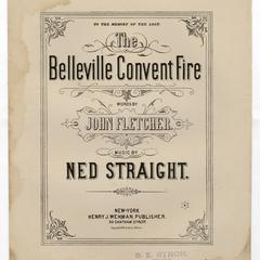Belleville Convent fire