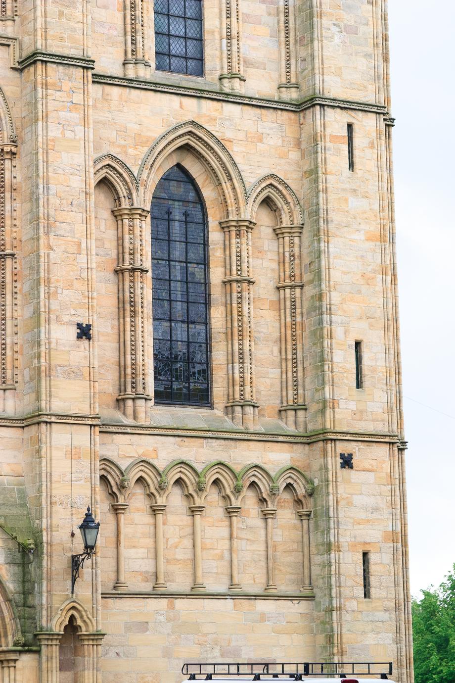 Ripon Cathedral exterior southwest tower - UWDC - UW-Madison Libraries