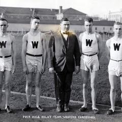 Four mile relay team, Western champions 1916