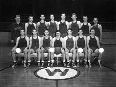 Men's 1949-50 Freshman Basketball team