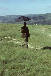 People of South Africa : man with umbrella