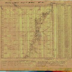 [Public Land Survey System map: Wisconsin Township 48 North, Range 14 West]