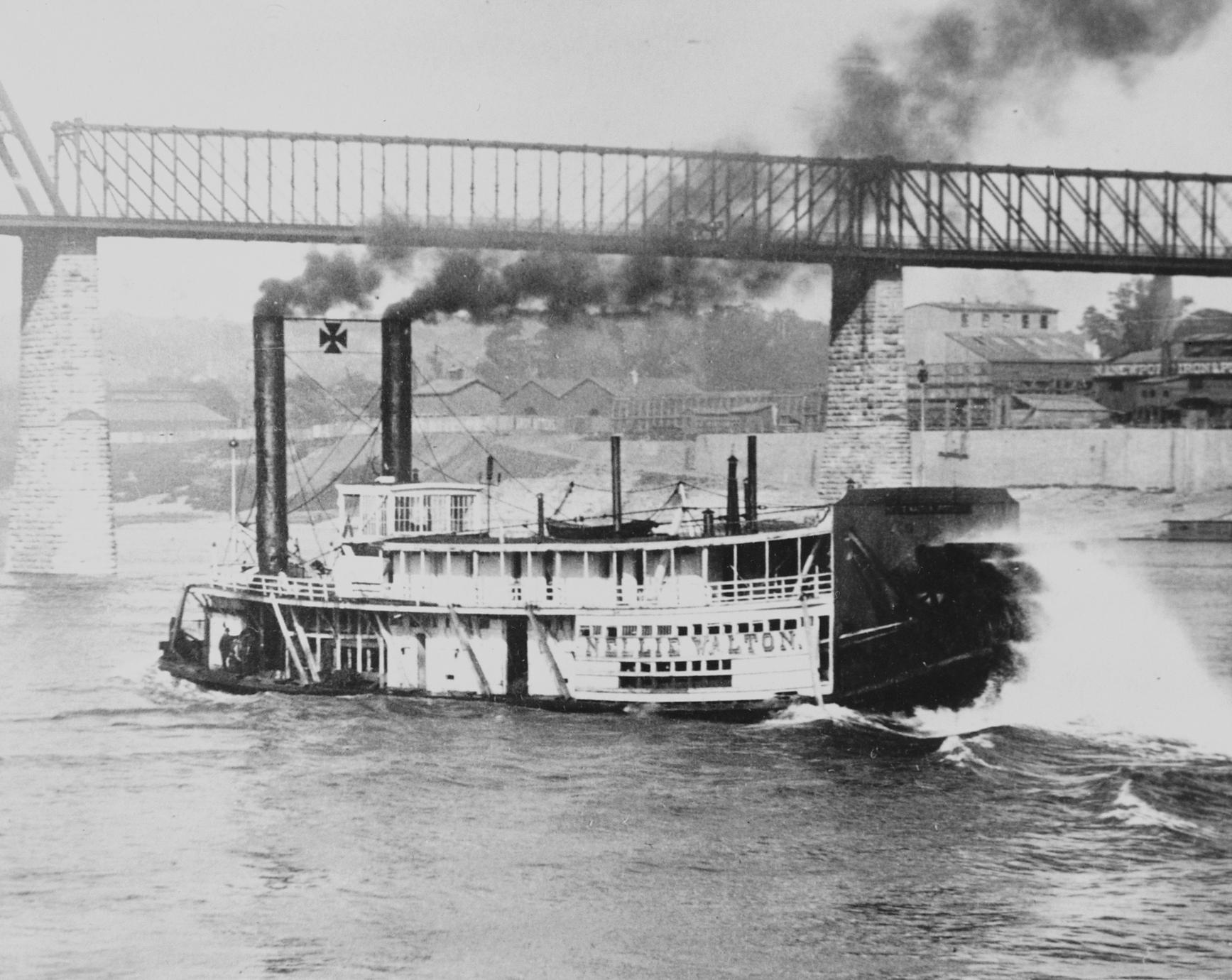 1915年製 STEAMBOAT WAVE BACK 1915年製 STEAMBOAT WAVE BACK Lost landmarks of Vicksburg