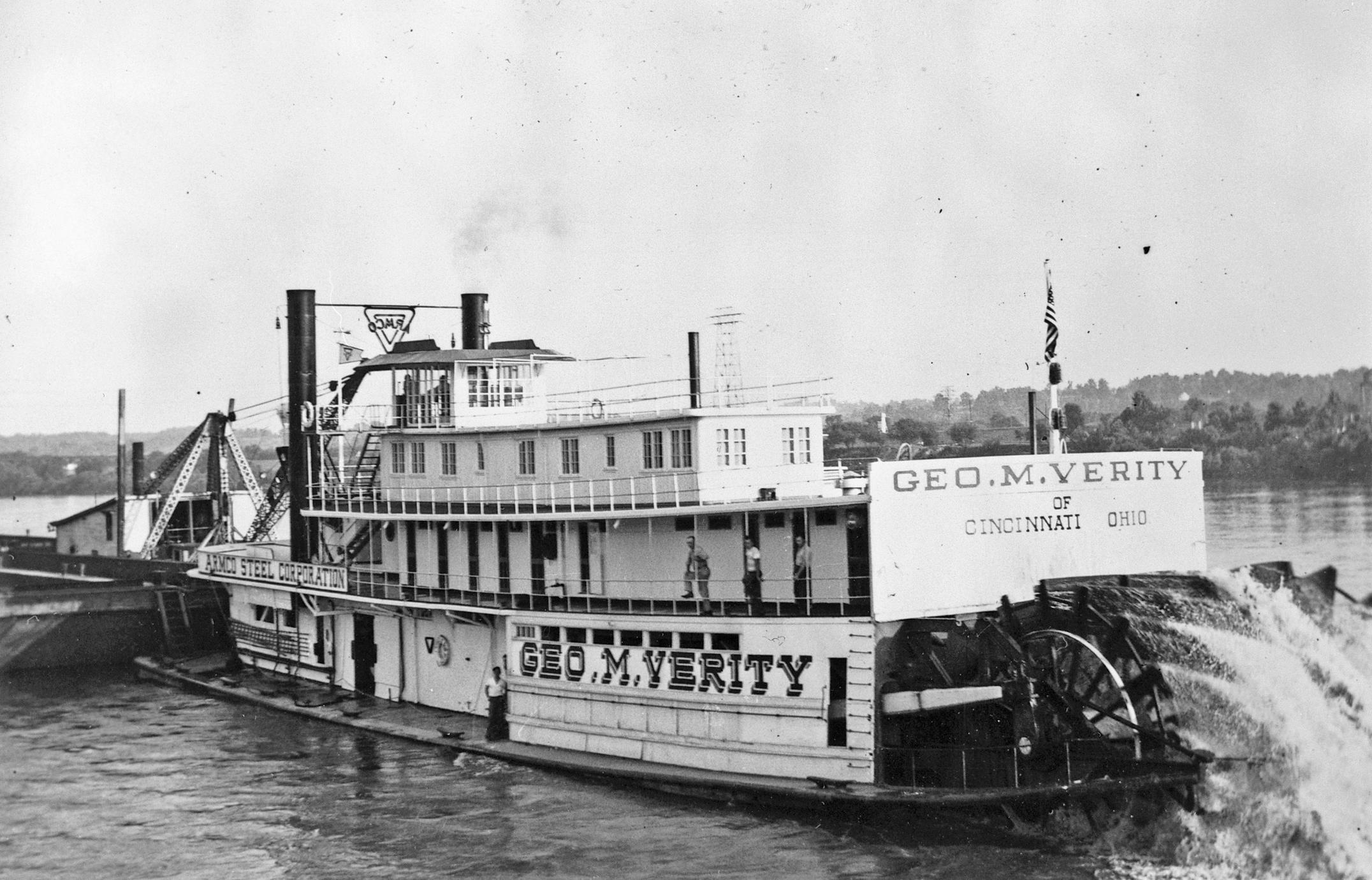 ‎George M. Verity (Towboat, 1940-1960) - UWDC - UW-Madison Libraries