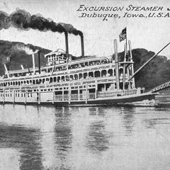 Excursion steamer J.S., Dubuque, Iowa, U.S.A.