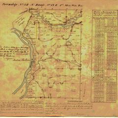 [Public Land Survey System map: Wisconsin Township 12 North, Range 09 East]