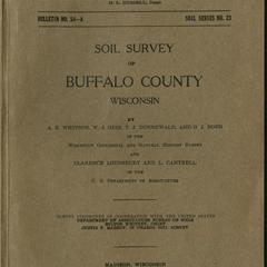 Soil survey of Buffalo County, Wisconsin