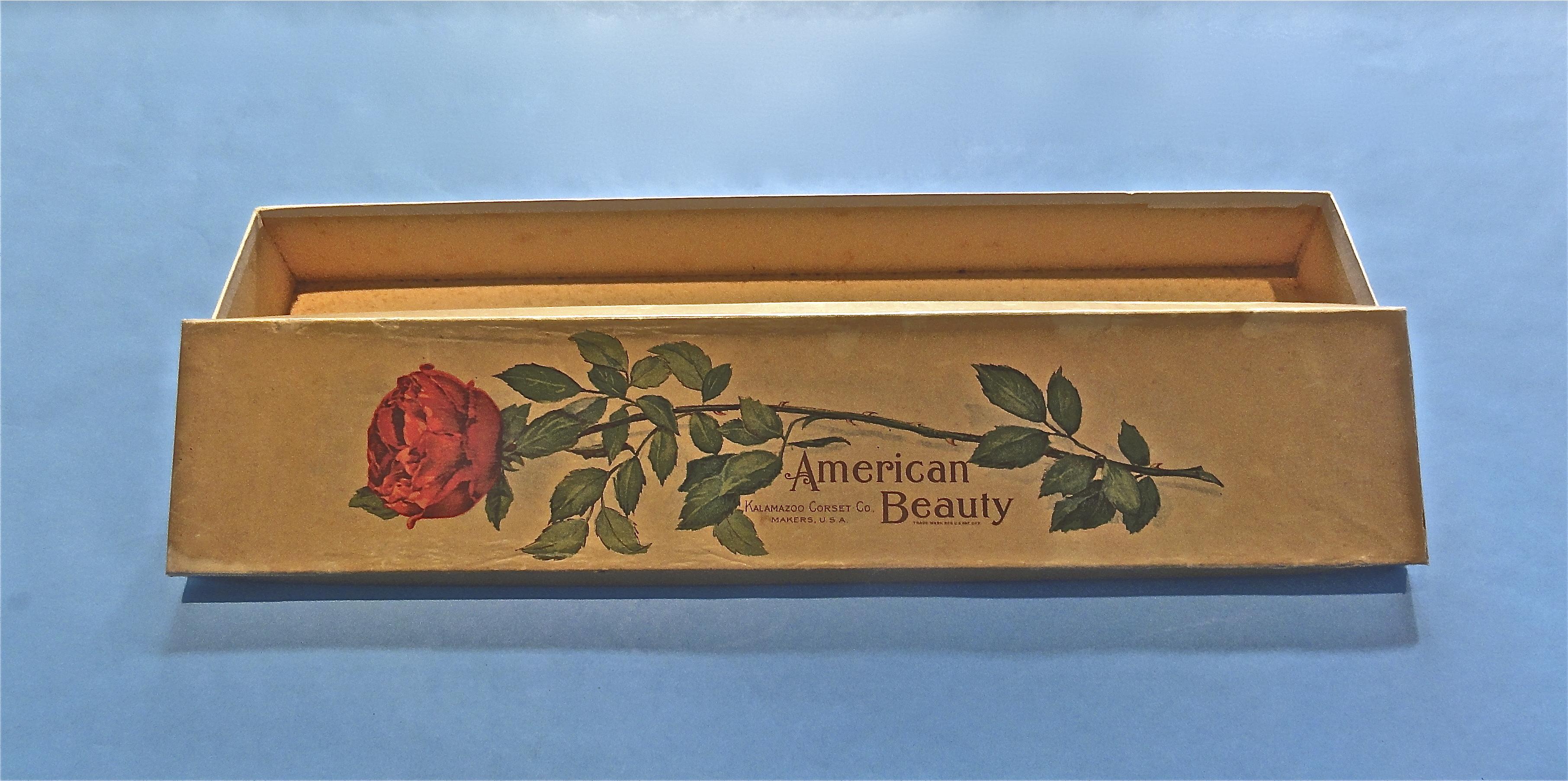 American Beauty corset box - UWDC - UW-Madison Libraries
