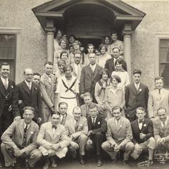 Charles Lindbergh at Class of 1924 reunion