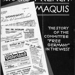 Free Germans in the French maquis, the story of the Committee "Free Germany" in the West