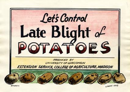 Potato blight advertisement