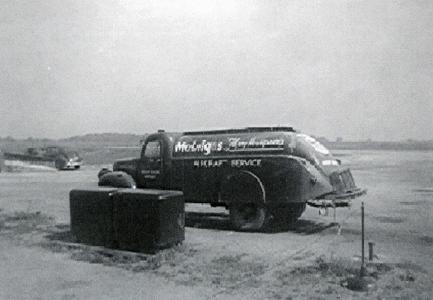 Racine Airport's first gas truck