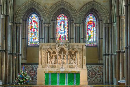 Rochester Cathedral interior presbytery