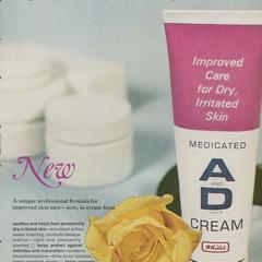 AD Cream advertisement