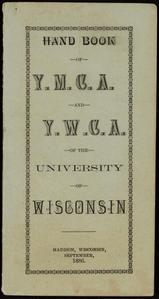 Hand book of Y.M.C.A and Y.W.C.A of the University of Wisconsin