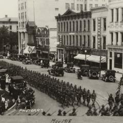 Troops in Memorial Day Parade