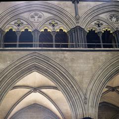 Salisbury Cathedral nave tribune gallery
