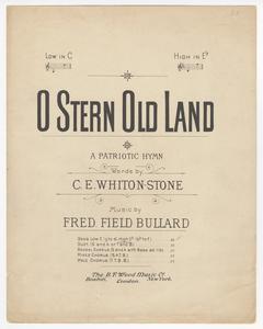 O stern old land