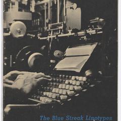 The Blue Streak Linotypes : master models 31 & 32