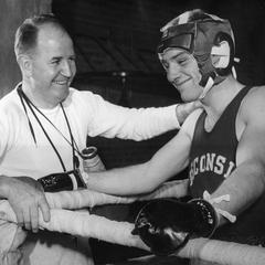 Dick Murphy with Coach John Walsh.