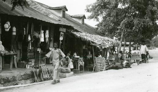 Oshu shops on main road