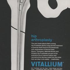 Vitallium advertisement