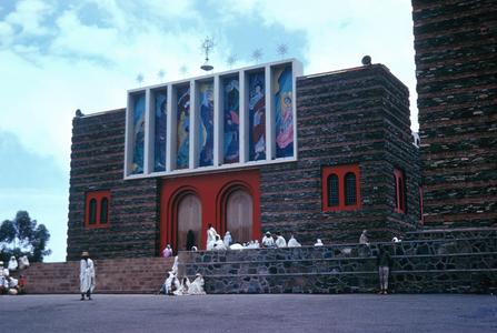 The New Coptic Cathedral of St Mary in Asmara