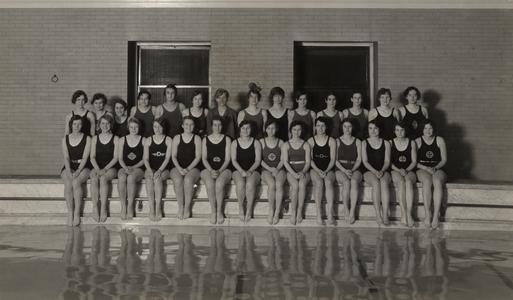Women at Lathrop Hall Pool