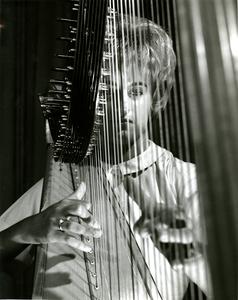 Harp player