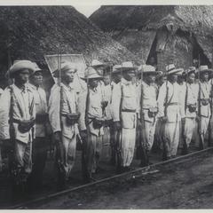 Insurgent soldiers in the Philippines, 1899