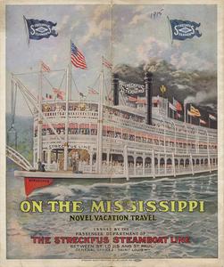 On the Mississippi, novel vacation travel, cover