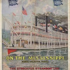 On the Mississippi, novel vacation travel, cover