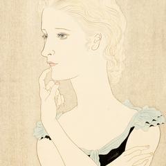 Portrait of a Young Blonde Woman (Portrait de jeune femme blonde)