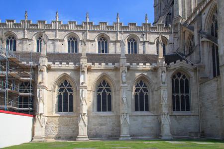 Gloucester Cathedral exterior south nave