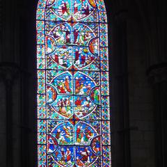 Lincoln Cathedral nave north aisle windows