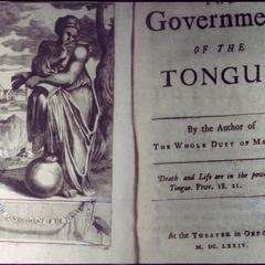The government of the tongue