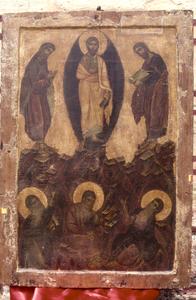 Icon of the Transfiguration at Xenophontos